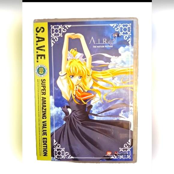 Air the Motion Picture (DVD, 2010, S.A.V.E.) FUNimation Anime HTF RARE OOP R1 - Picture 1 of 3